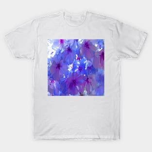 Blue Cherry Blossoms T-Shirt